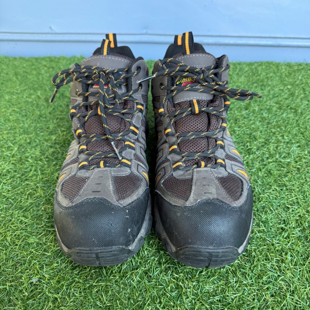 Thorogood Composite Safety Toe Work Boots Mens 9W Waterproof Brown Gorpcoe